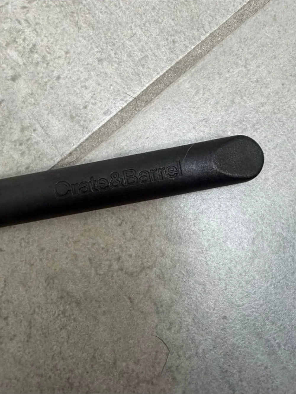 Crate&Barrel Black Nylon Silicone Basting Brush